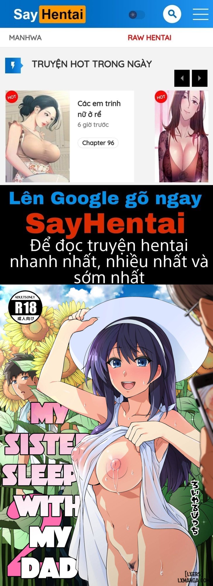 Chị Tôi Ngủ Với Bố Chương 2