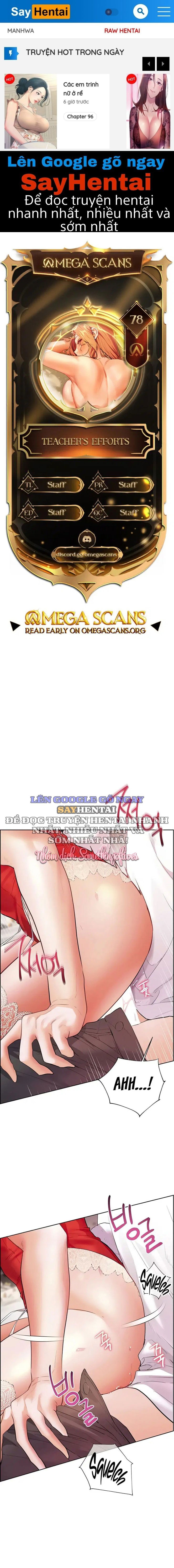 Nỗ Lực Của Gia Sư Chương 78