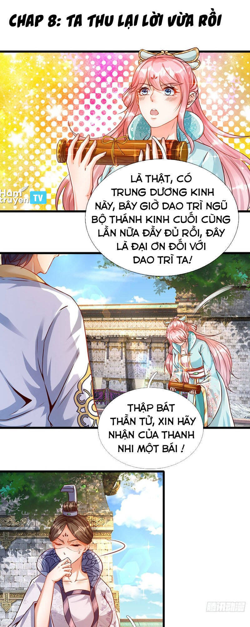 Bắt Đầu Với Chí Tôn Đan Điền Chương 8